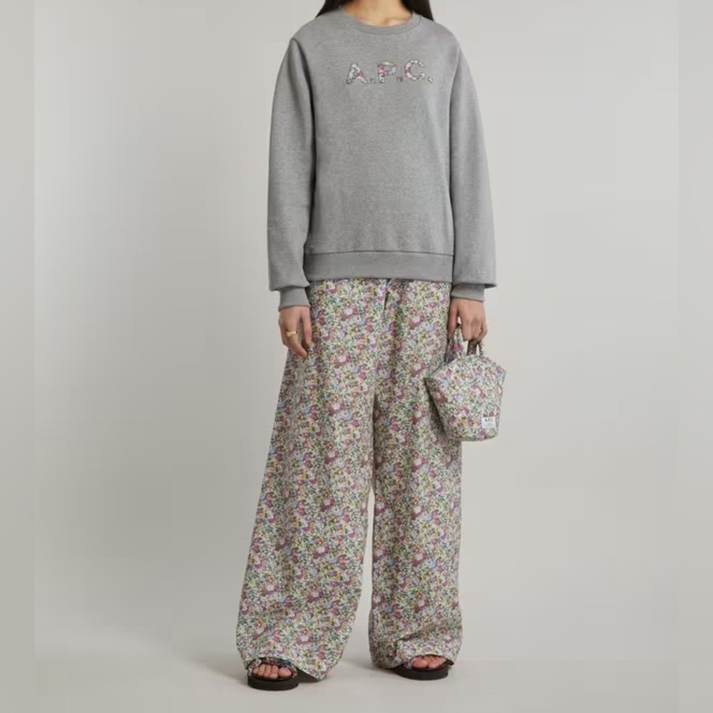 A.P.C. Bonnie Tanna Lawn pants Liberty Fabric Floral Pants